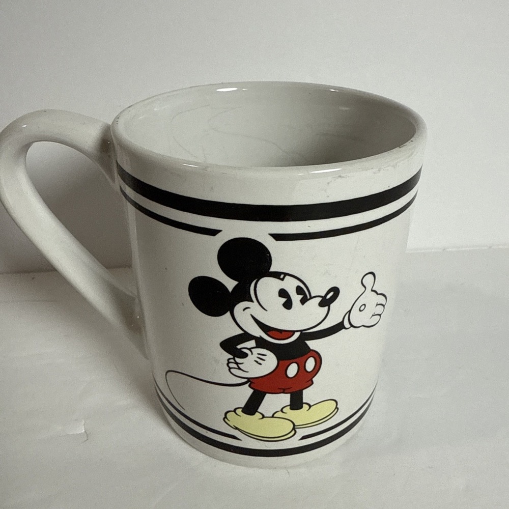 VTG Disney Mickey Mouse‎ Coffee Mug by Gibson 12oz